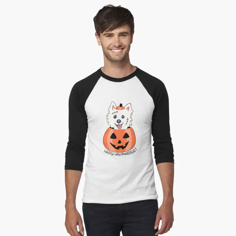 Happy Hallowestie - Halloween westie T-shirt