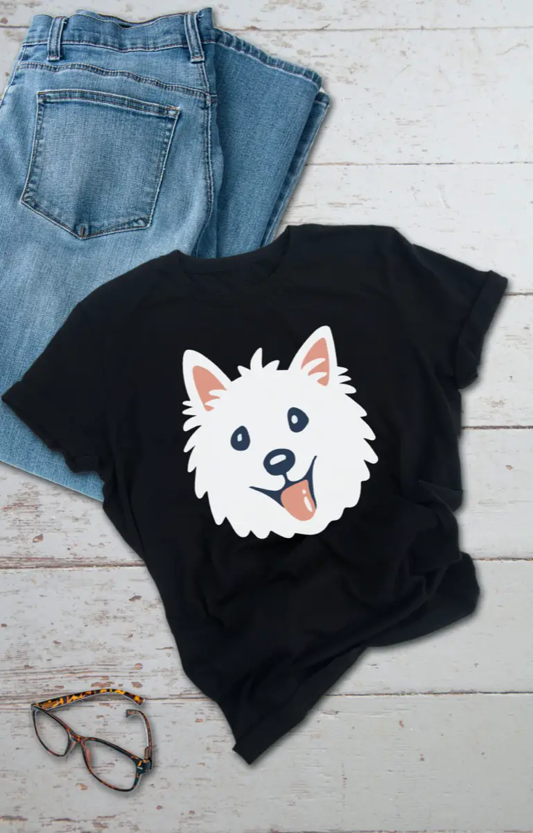 Westitude West Highland White Terrier Design Unisex Jersey 