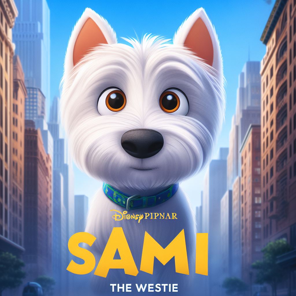 How to Make Disney Pixar AI Dog Movie Poster with Text to Image AI